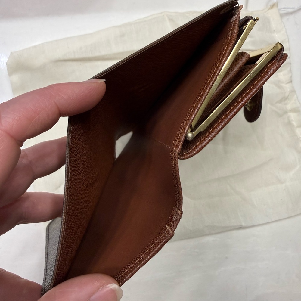 Louis Vuitton Dark Brown Monogram Wallet - Picture 11 of 14